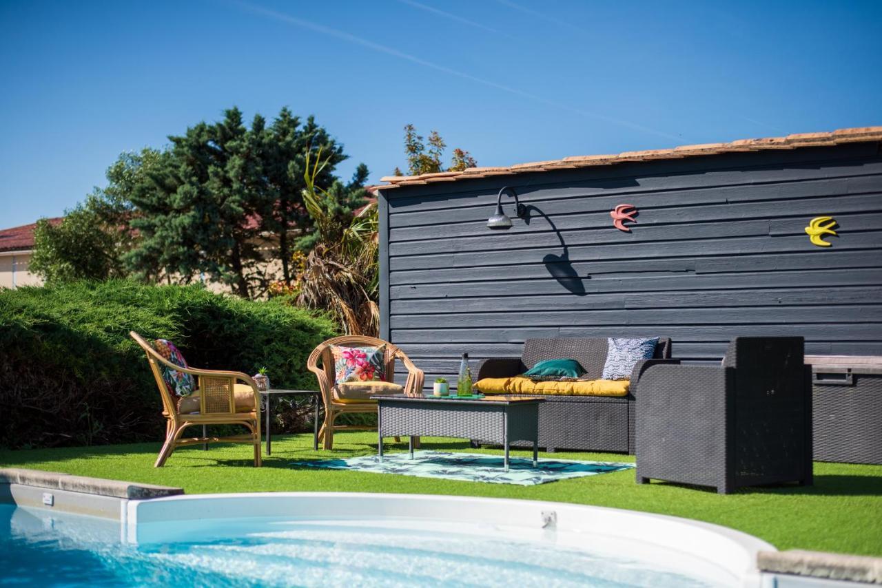 Chambre Merlot, Piscine Et Spa, Proche St Emilion Lugon et l’Ile du Carney Zewnętrze zdjęcie